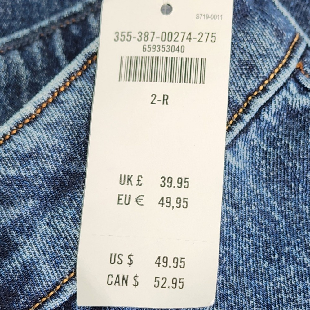 NWT Hollister Curvy Ultra High Rise Baggy Jeans Women w26 2R Wide Leg Streetwear - Picture 11 of 15